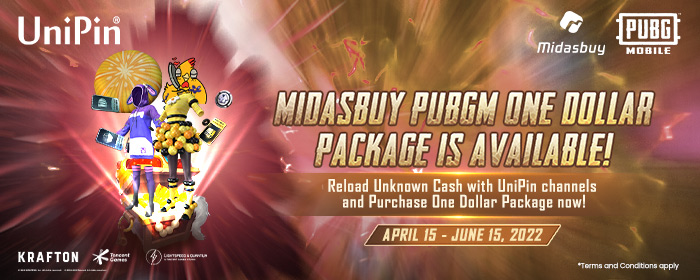 [Midasbuy] PUBGM ONE-Dollar Package is Available!  [MM]